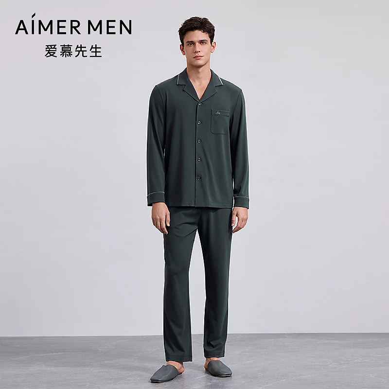 爱慕先生25AW以爱之名-牛奶丝绒长裤NS42M551