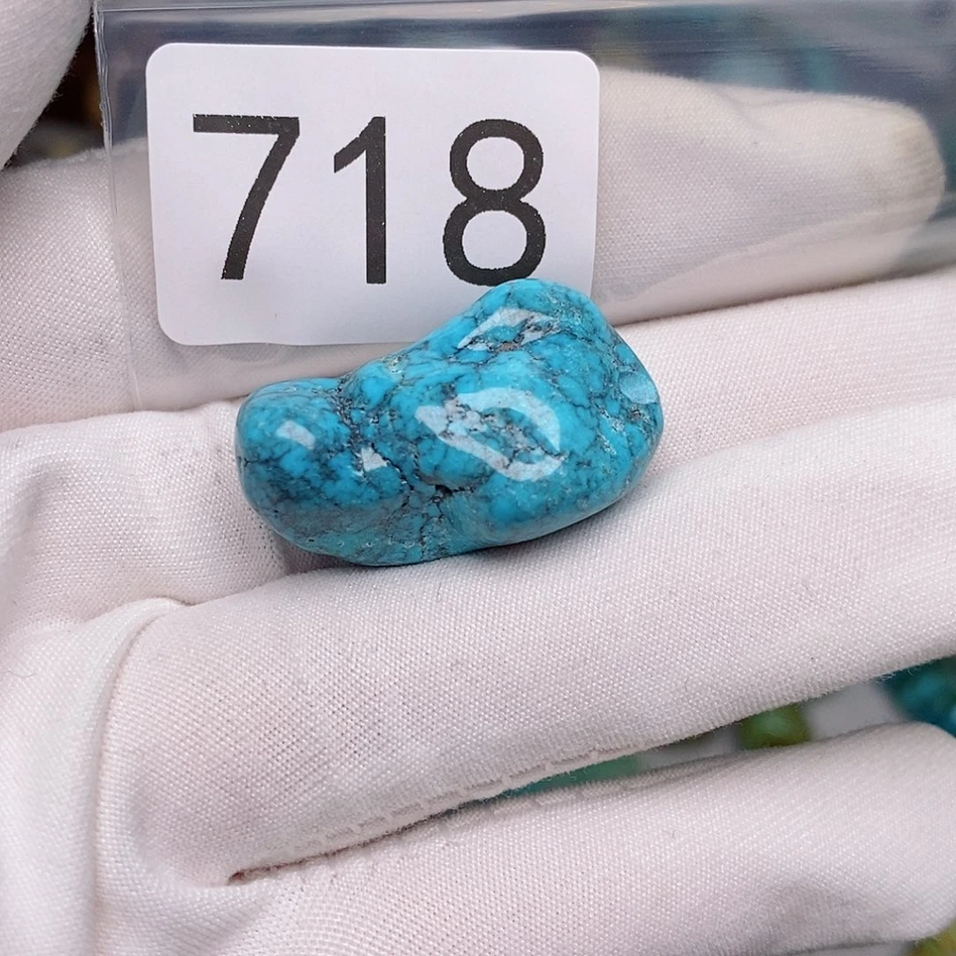 未镶嵌绿松石珠宝半成品