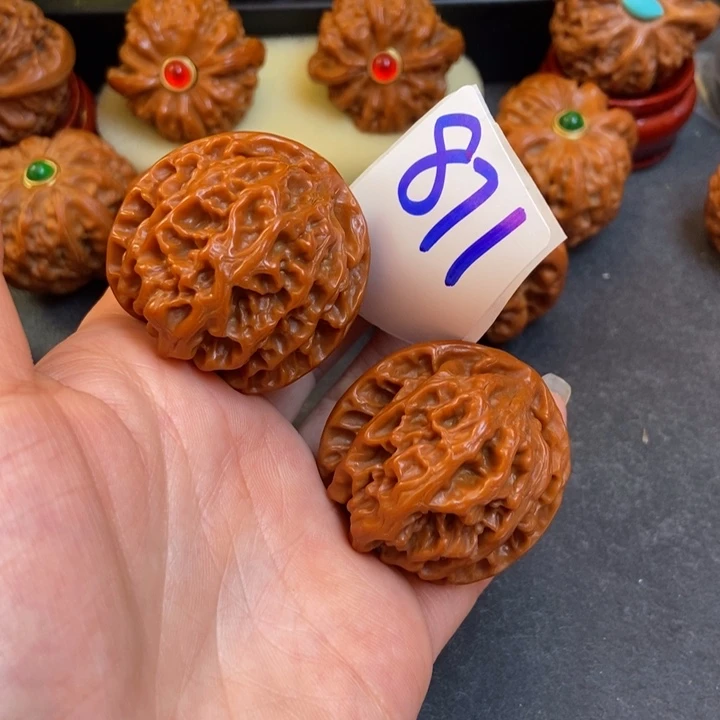 文玩核桃把件38苹果871