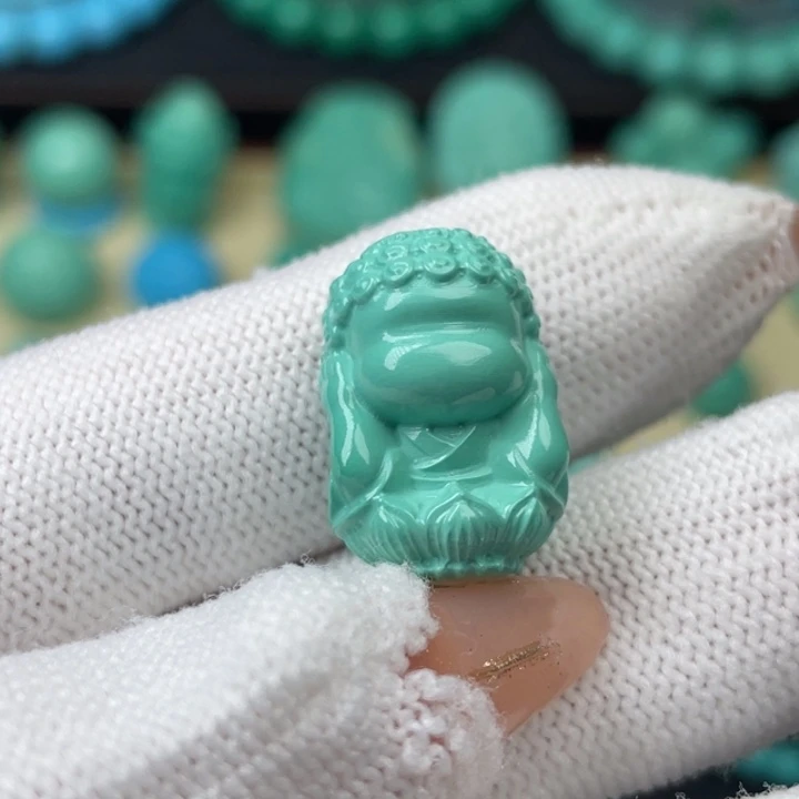 高瓷绿13mm不听配饰