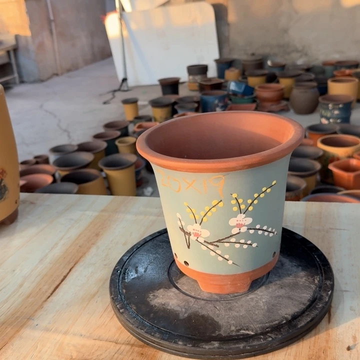 紫砂紫砂花盆d f f g