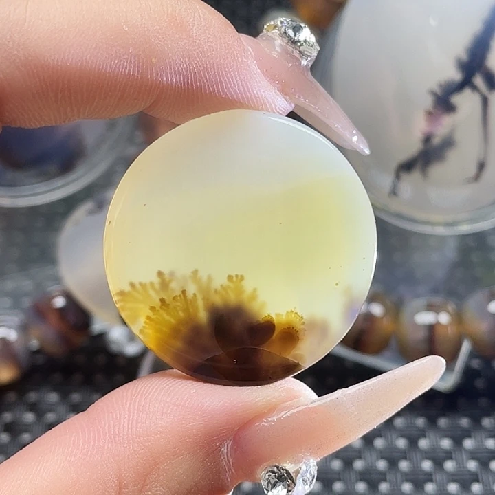 未镶嵌颈饰玛瑙/玉髓
