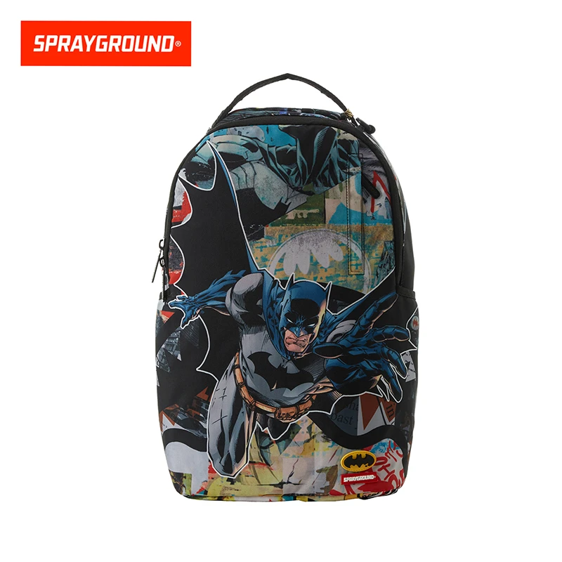SPRAYGROUND鲨鱼嘴【蝙蝠侠小丑】联名百搭潮流双肩包XB W1135810