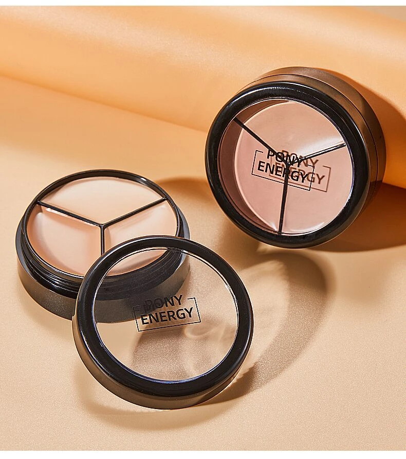 Pony Energy三色遮瑕膏