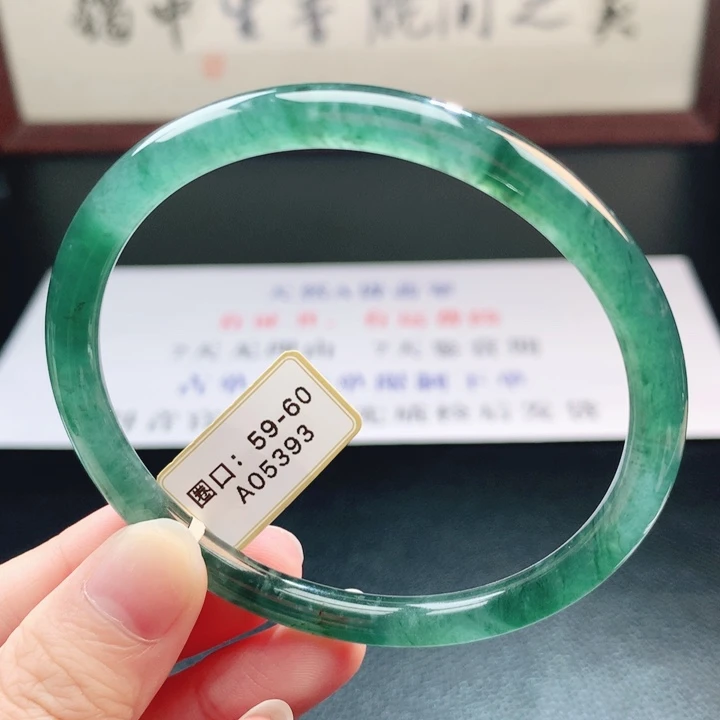 翡翠未镶嵌手镯翡翠手镯54