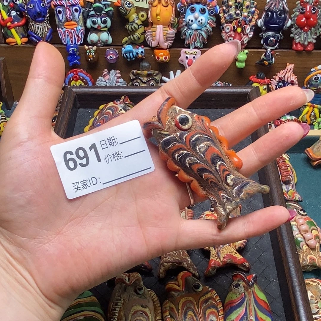 玻璃烧造琉璃鱼691
