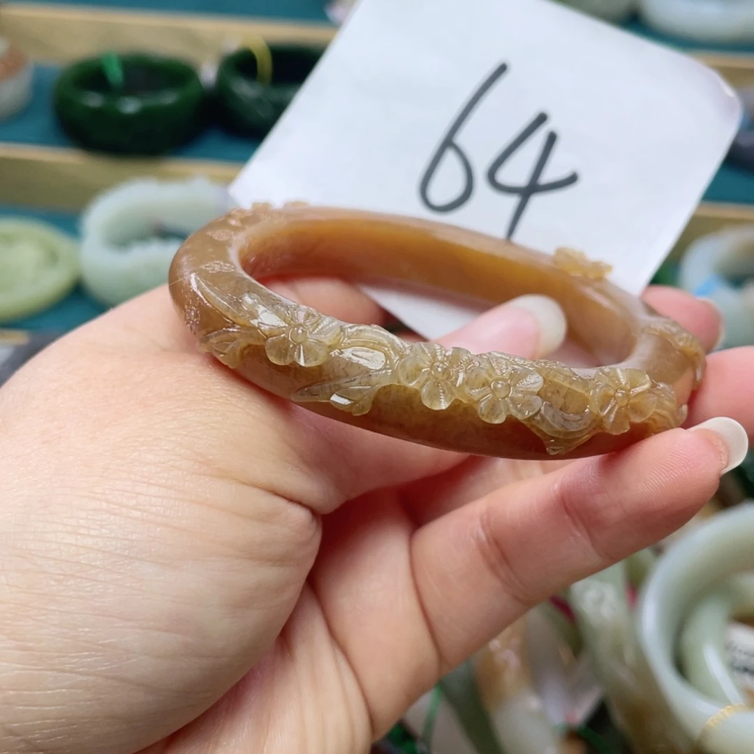 未镶嵌手镯和田玉圈口55