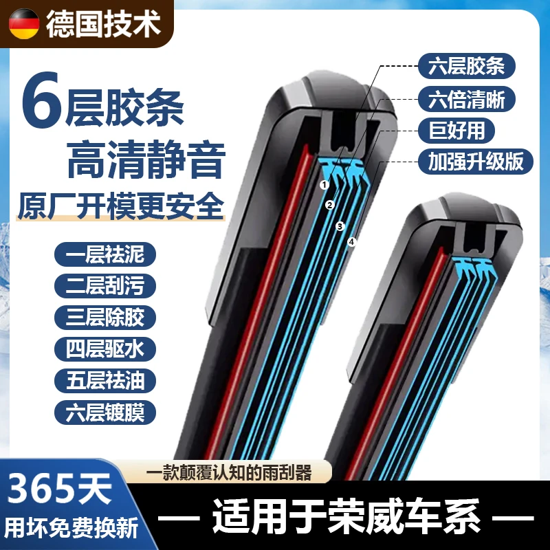 适用荣威RX5/RX3雨刮器350//550/Ei5/RX8/iMAX8/i6/i8无骨雨刷