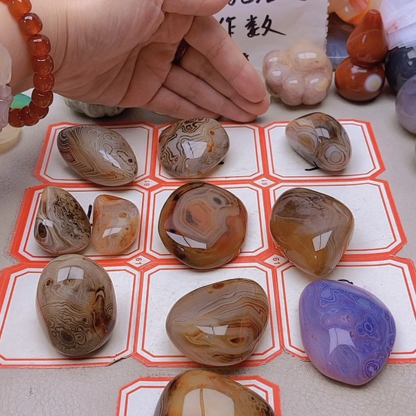 【闪购商品】未镶嵌玛瑙/玉髓珠宝半成品✧****?