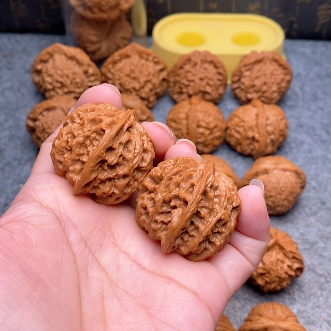 文玩核桃把件精品苹果37.5全品