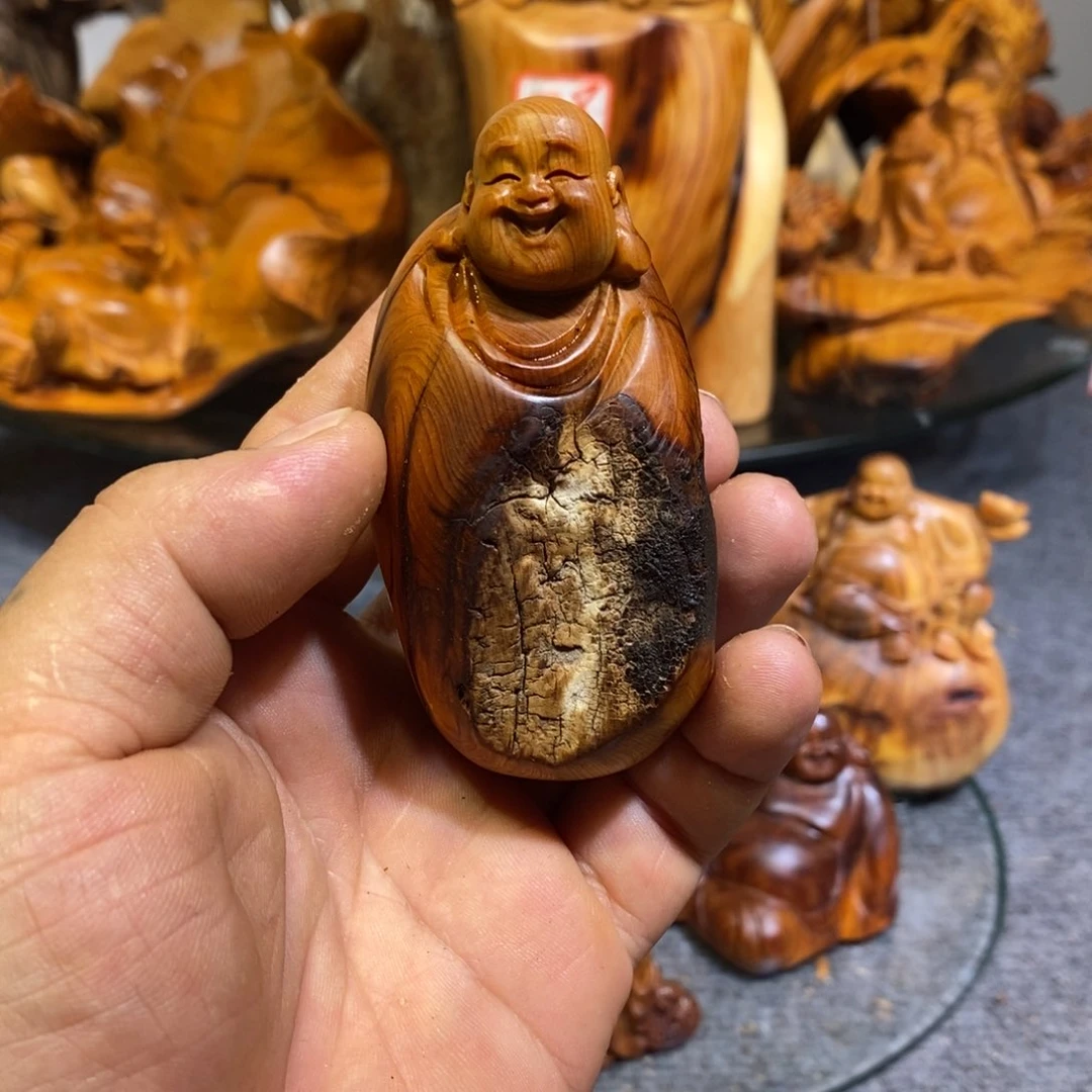 柏木（崖柏）木雕工艺品摆件家居手把件