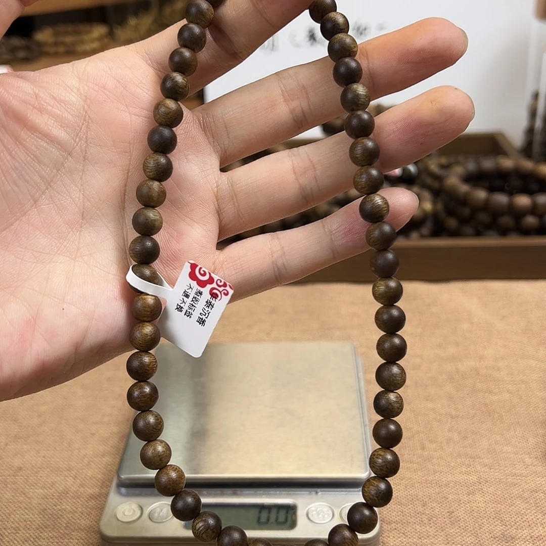 沉香香囊沉香08圆珠双圈