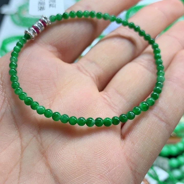 翡翠未镶嵌手链翡翠
