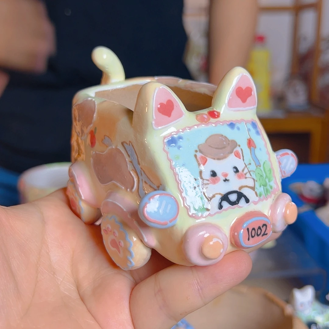 R****老梧家的手工多肉花盆