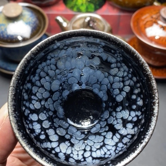 茶盏建盏主人杯茶壶盖碗品茗杯