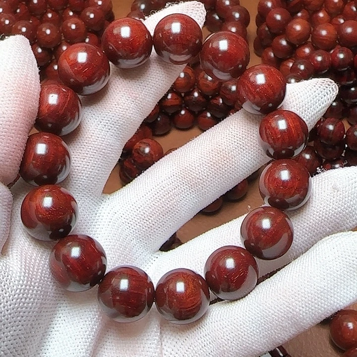 长***殿小叶紫檀手串/手链原生态印度小叶紫檀1.5