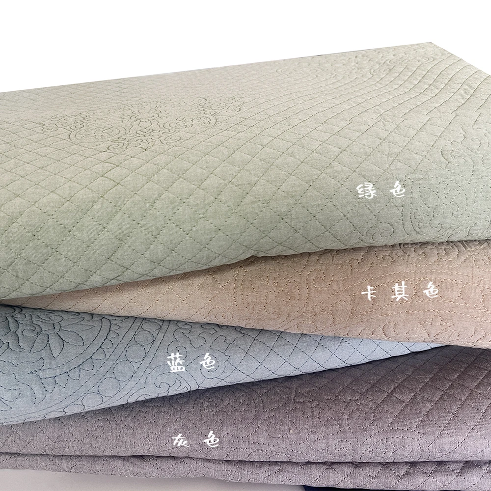 【新品上市】舒适亲肤透气床盖柔软双人绗缝夹棉四季床盖XMJCP01