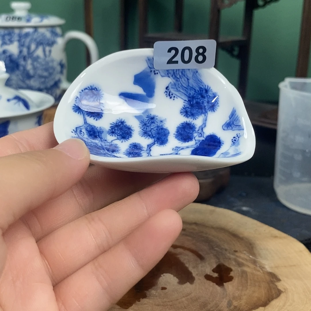 瓷片景德镇手绘青花茶器208
