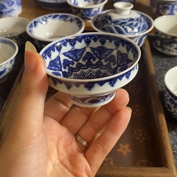 【小青雅玩】星空宝相折口杯