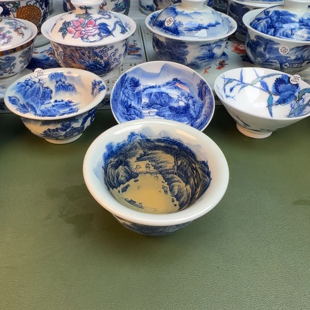 陶纯手工纯手绘茶具294