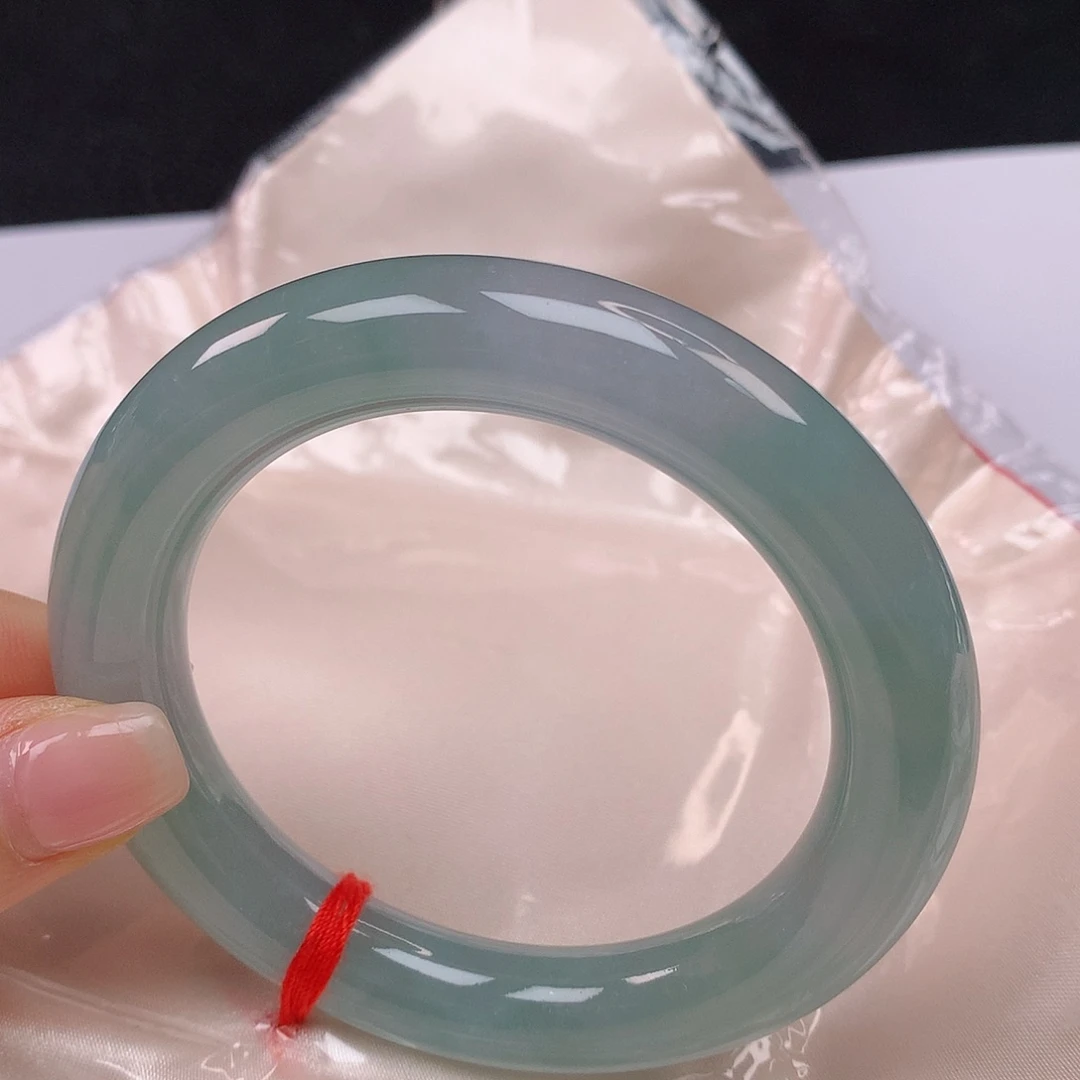 【闪购商品】未镶嵌手镯翡翠54圆条手镯