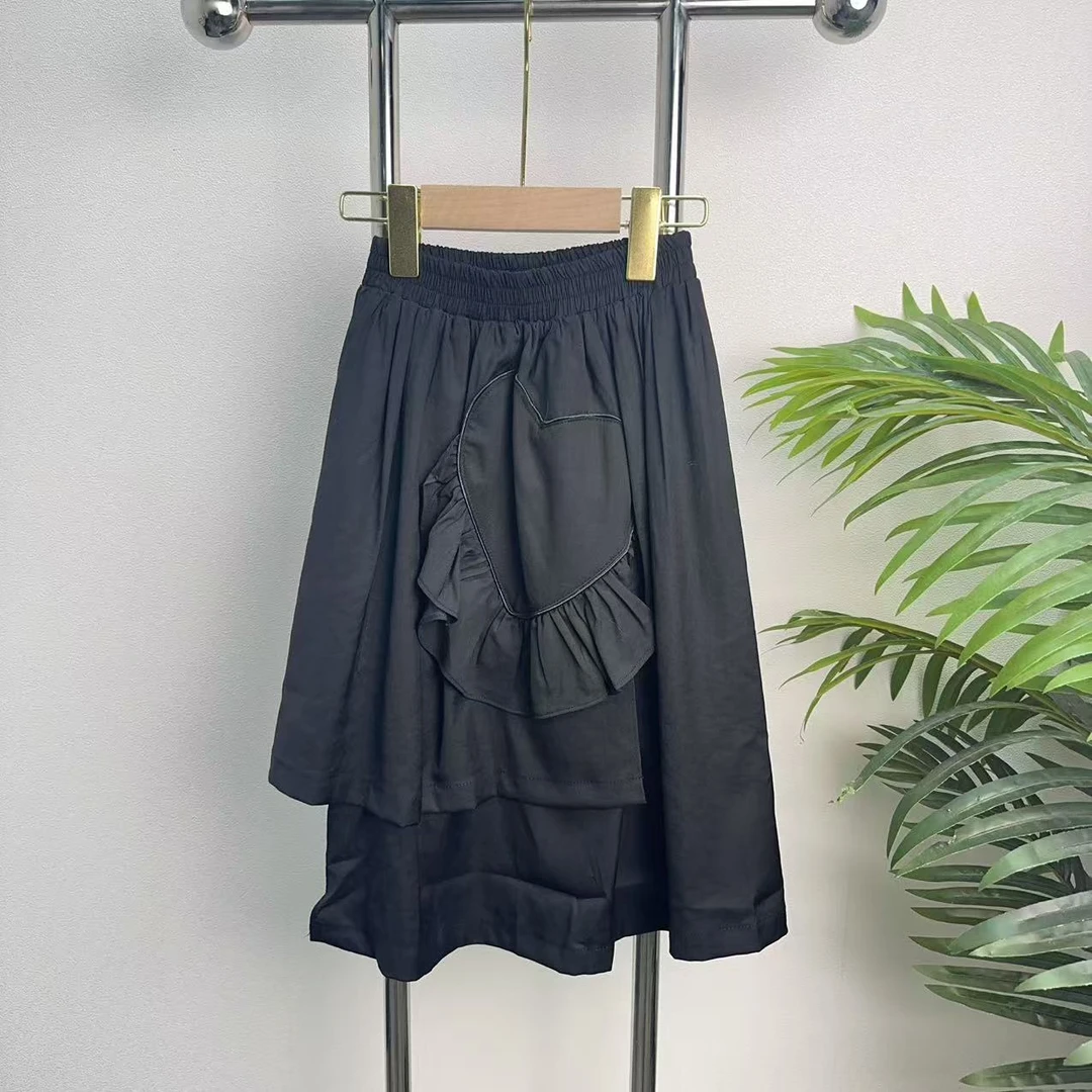 【2051】黑色半裙B1-6