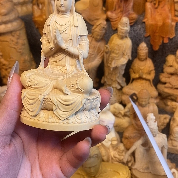 黄杨木黄杨木瑕疵观音