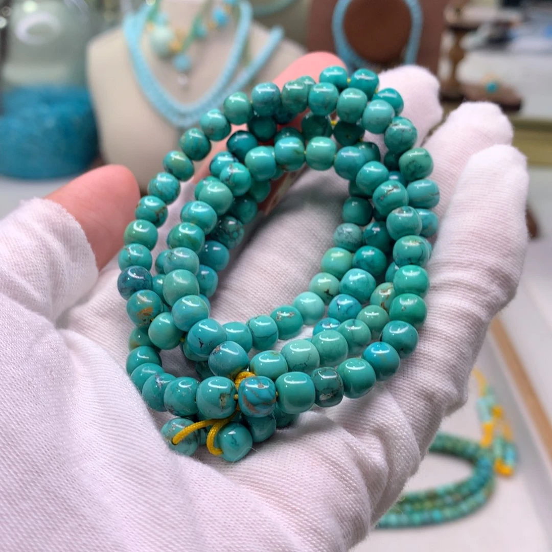 绿松石配饰未镶嵌迟***