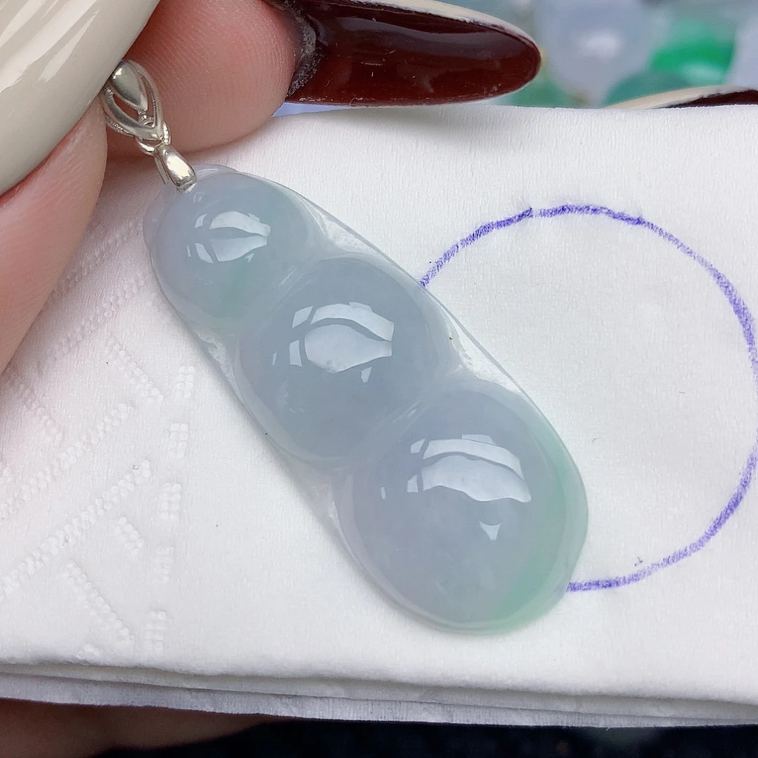 翡翠未镶嵌颈饰天然缅甸翡翠a货百元以上9元证书费自理