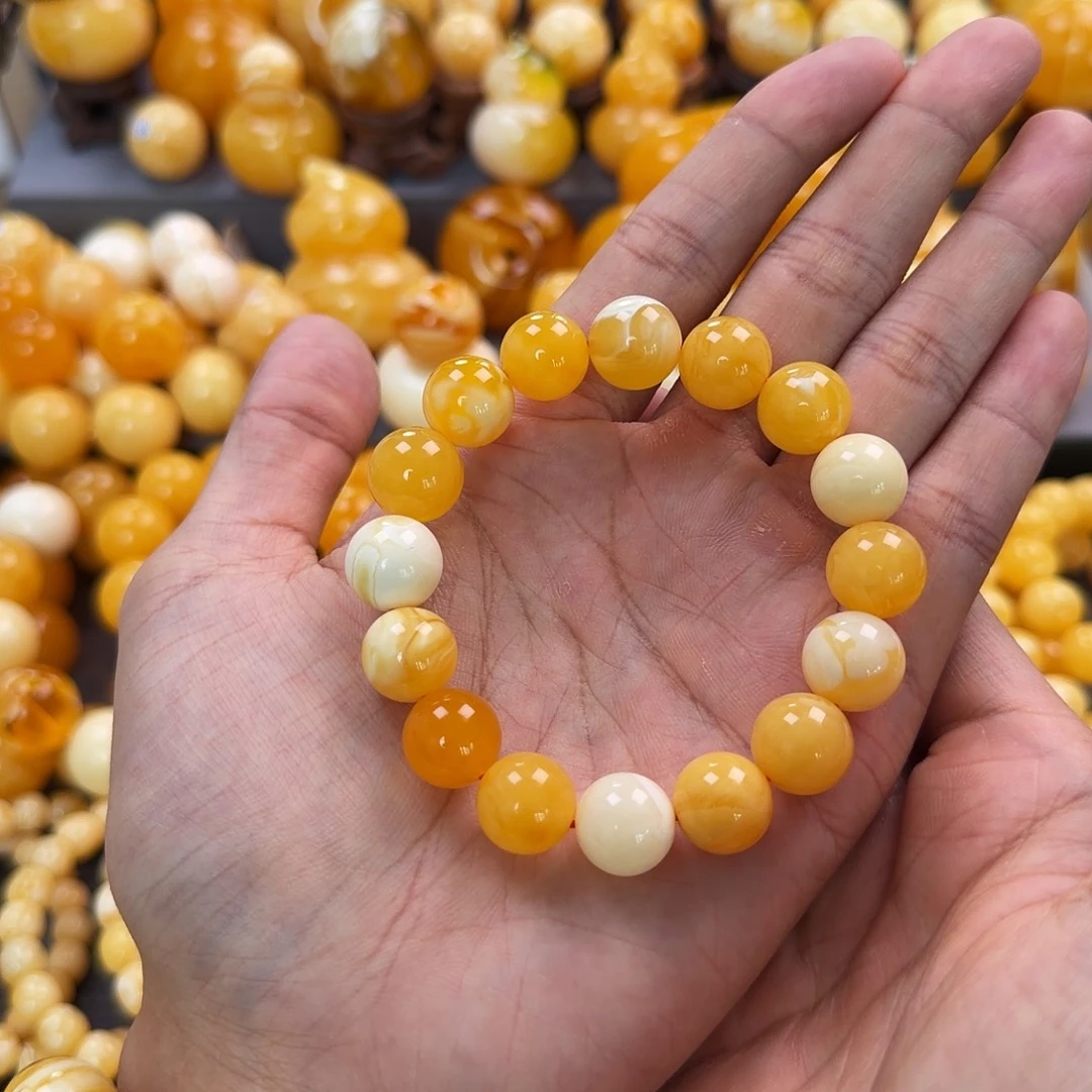 琥珀未镶嵌珠宝奇石12.6mm