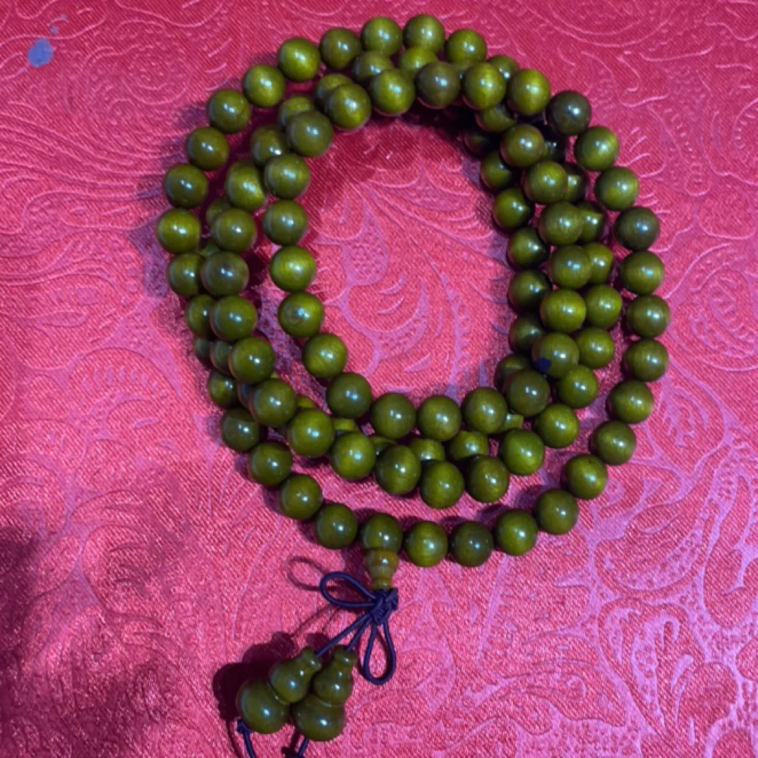 金丝楠木多圈手串0.8*108