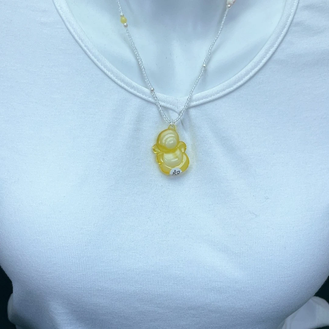 琥珀裸石未镶嵌蜜蜡