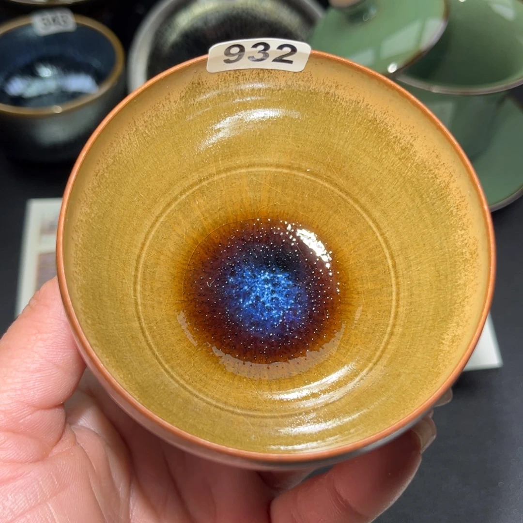 茶盏932 建盏单盏放大漏……