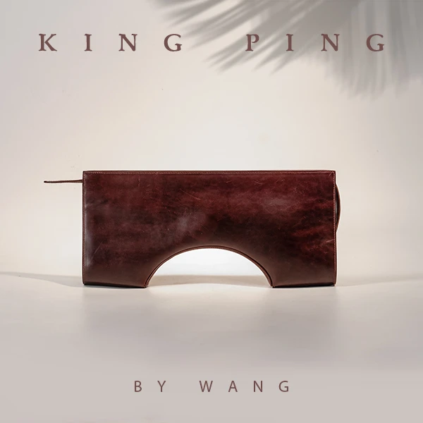 女包KING PING原创设计师品牌小众风格手拿包K0132