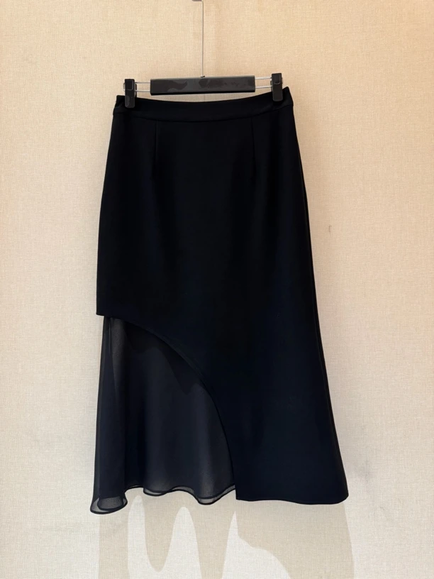 25217885高斯雪岚时尚气质不规则半身裙