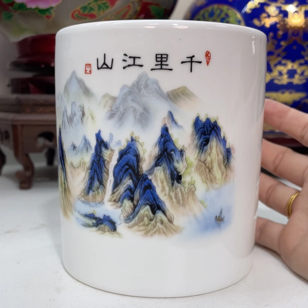 摆件景德镇陶瓷现代工艺品摆件