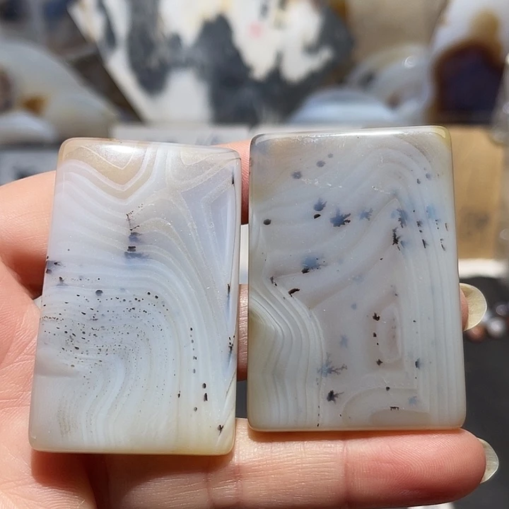 玛瑙/玉髓未镶嵌吊坠(不含链)