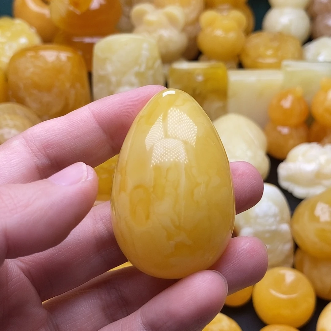 琥珀颈饰未镶嵌琥珀蜜蜡吊坠