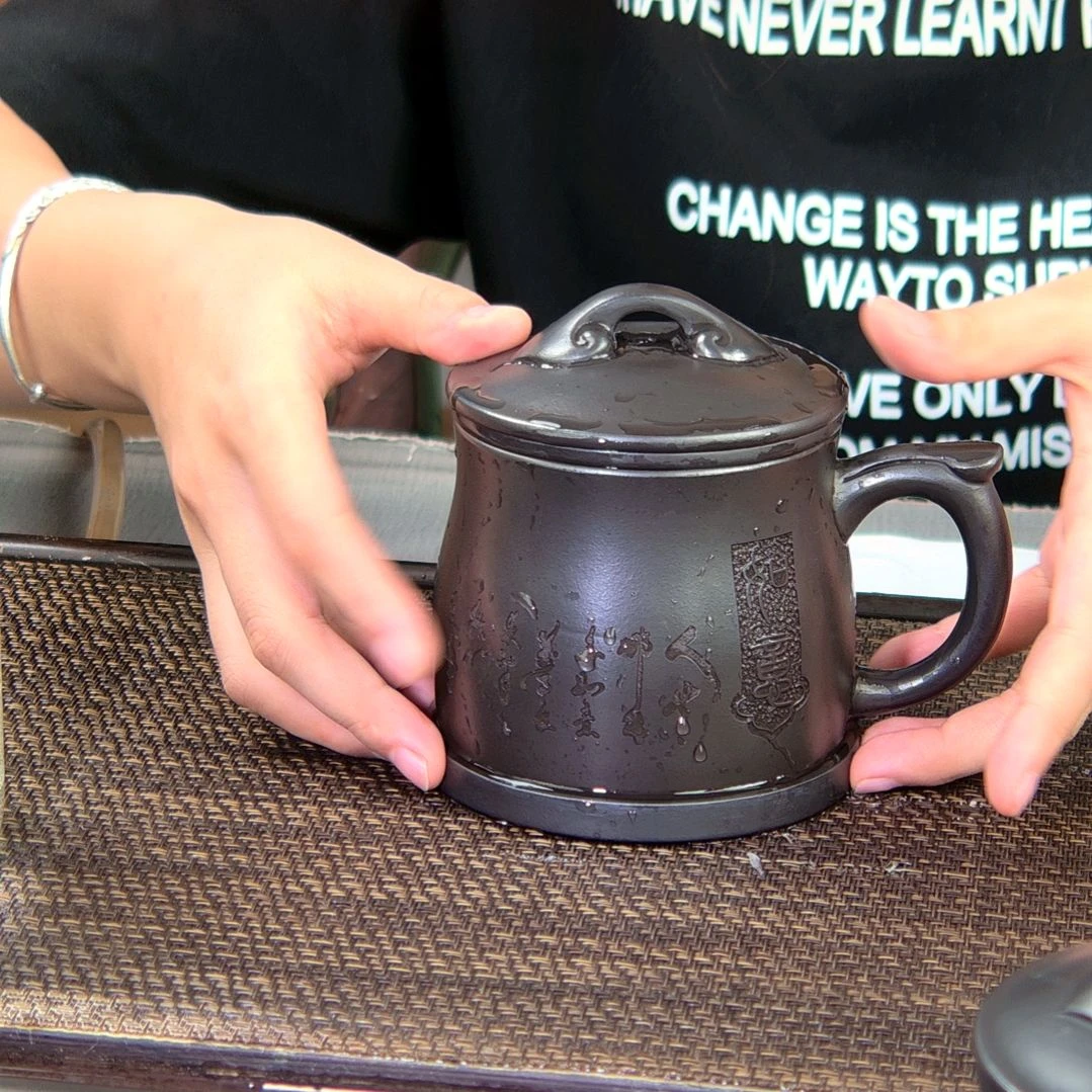 【闪购商品】茶杯紫砂高货放漏