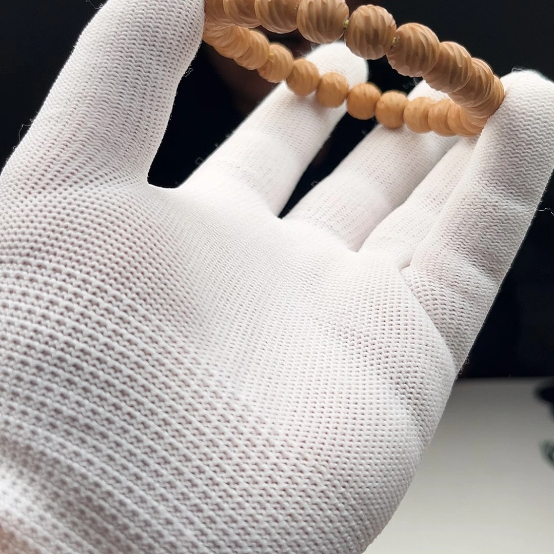 猴头核桃手串纯手工云锦