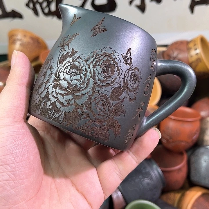 茶杯紫砂全手工紫砂主人杯