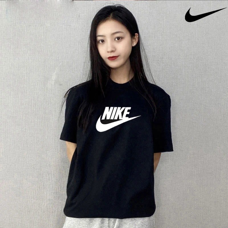 NIKE耐克圆领短袖女装2025夏季新款运动服休闲宽松半袖T恤 DX7907