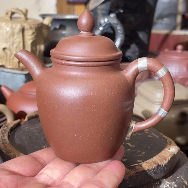 紫砂壶承手工紫砂壶残的