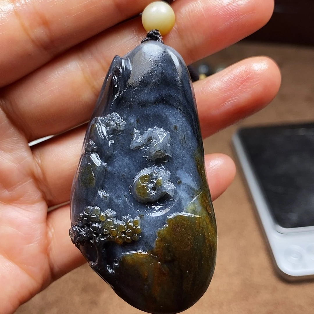 和田玉（子料）未镶嵌挂件