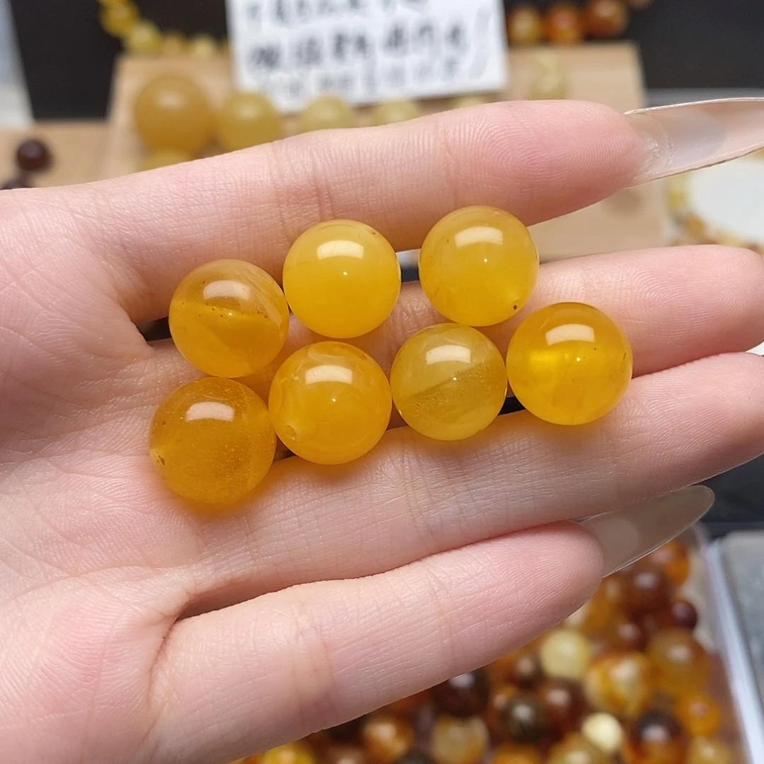 L***️裸石虫珀未镶嵌蜜蜡