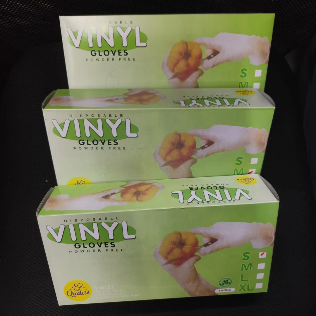 一次性手套家用防水耐用环保抽取式烘焙手套pvc舒适无感包邮抽取