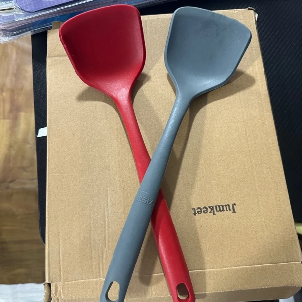 微瑕 热销牛货！34cm  加厚钢芯硅胶锅铲 不粘锅专用耐高温厨具