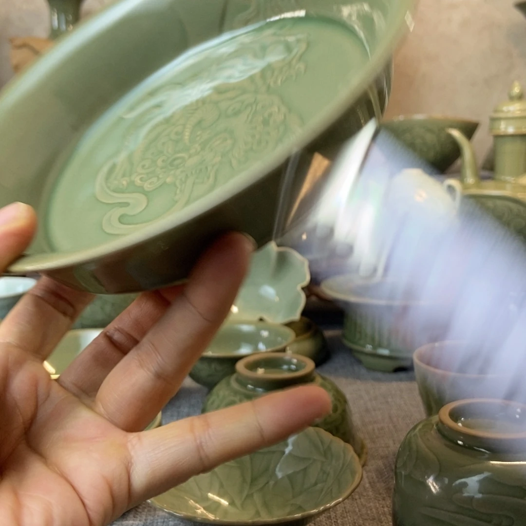 耀州窑音***来福利款手工壶承