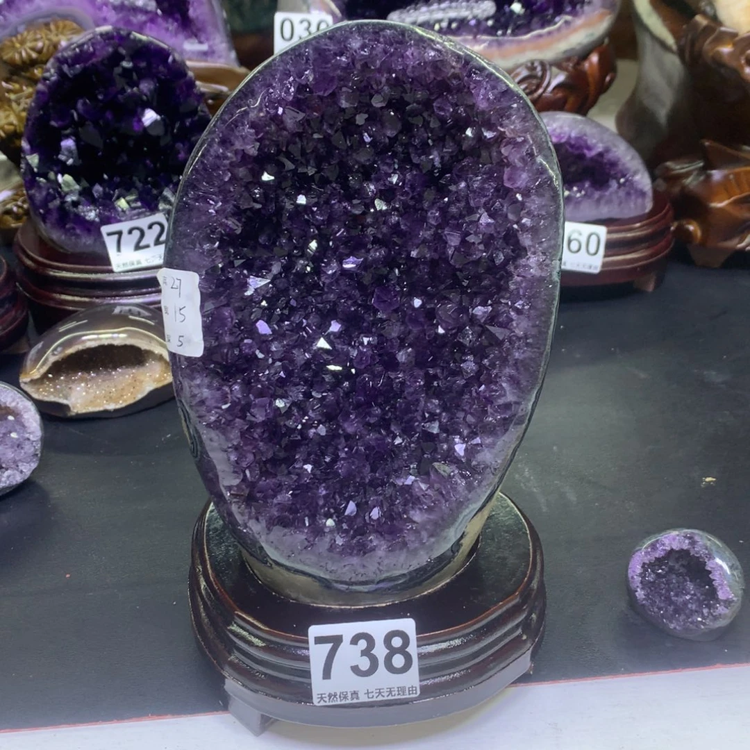 摆件未镶嵌紫晶水晶