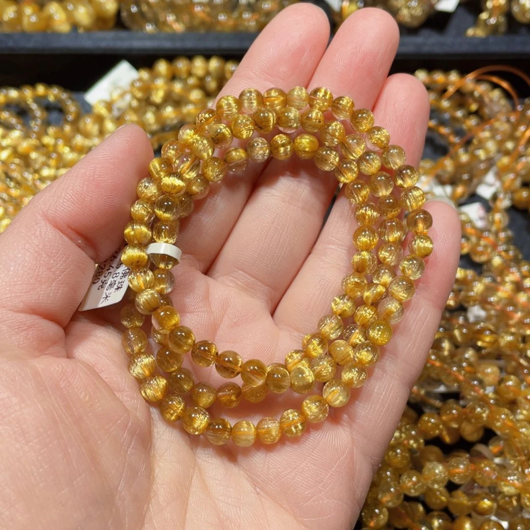 水晶手链未镶嵌天然水晶手链